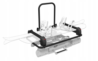 Nosiče lyží - Držiak na lyžovanie GP1000 pre platformu Hook