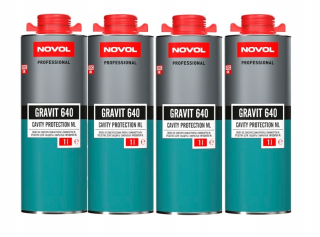 Gravit 640 Vosk pre uzavreté profily 4L 4x1l