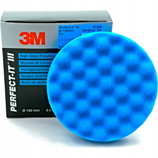 Polerska špongia 3m 50388 Soft Soft poznamenal modrá modrá
