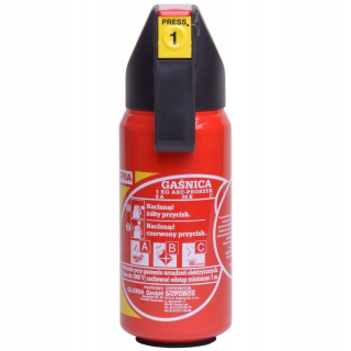 Hasiaci prístroj - Gloria p1gam Práškový hasiaci prístroj 1 kg