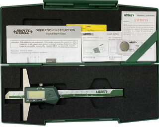 Elektronický hĺbkový meter 150 mm Insize