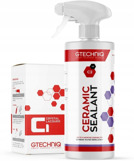 Gtechniq C1 50 ml + C2 kvapalné sklo 500 ml povlaky
