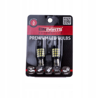 Žiarovky - H21W Bay9s 54 SMD Turbo LED Einparts Can-Bus 6000K