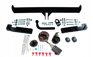 Vlečný háčik+modul+7/13 VW Passat B5+FL+Sedan 4D