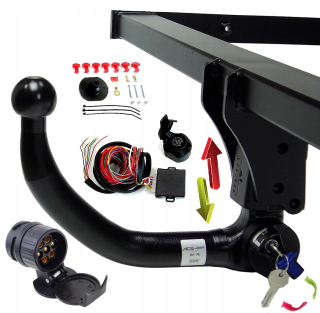 Vlečný háčik+modul13p skod Octavia 2ii+skaut+5d