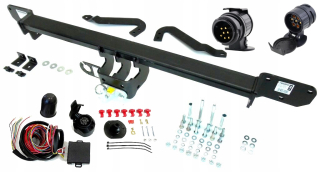 Vlečný háčik+modul13pin peugeot boxer 06-20+autobus