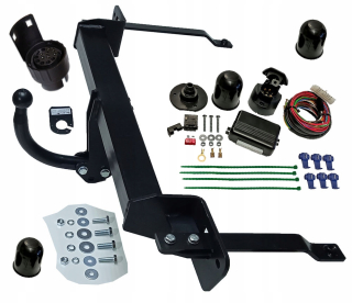 Vlečný háčik +modul7pin fiat grande punto +fl