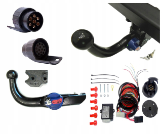 Vlečný háčik+modul7NA13 Toyota RAV-4 IV 2013-18