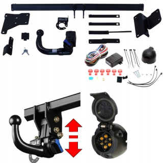 Detached Hook + Peugeot 308 SW Kombi Modul 08-14