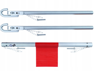 Ťažné lano - Hol Stiff 2000 kg s certifikátom TUV GS Strong 180 cm
