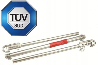 Ťažné lano - Pevné skladanie HOL 180 cm 2000 kg TUV certifikát