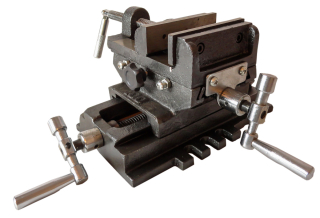 Zverák - Strojová viceľučná rukoväť 100 mm VICE ANVIL Dve nápravy 98 mm