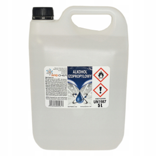 IPA čistý izopropylalkohol izopropanol 99% 5L