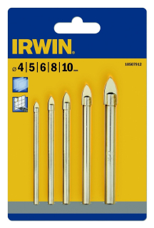 Vrtak, vrtáky - Sada diskov Irwin Glass 10507912 5 ks.