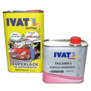 Ivat Superlack HS 2+1 Sada bezfarebného laku 1,5 l