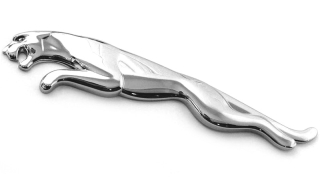 Jaguar Metal Emblem Flap 1 PC.