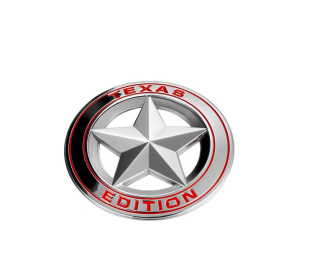 Jeep Texas Edition Metal Emblem