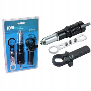 Nity, nitovačka - Jobi nitownica pre adaptér skrutkovača pre nity XT812