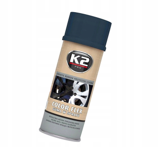 K2 farebná flex gum sprej uhlíka 400 ml