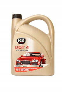 K2 brzdová kvapalina DOT-4 5L K2