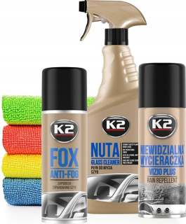 K2 anti -car sklo, neviditeľný stierač