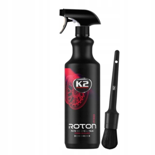 K2 ROTON PRO 1L Premývacia kvapalina pre gélové ráfiky+kefa