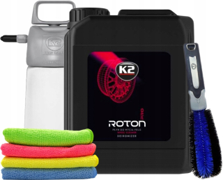 K2 ROTON PRO 5L, 1L SPREAVER + RIM BRISH