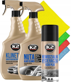 K2 Nut + Klinet Set + neviditeľný stierač