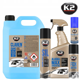 K2 zimná súprava na kozmetiku automobilov zima
