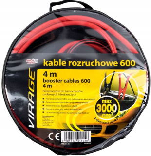 Klinový remeň kosačky - SPOJOVACÍ KÁBEL 600A 4M MY AUTO