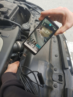 Profesionálna endoskopická kamera - Inšpekčná kamera endoskop s plnou HD Android set