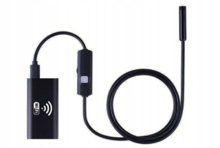 Profesionálna endoskopická kamera - Endoskop WiFi USB LED inšpekčná kamera 8 mm