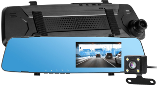Kamera zrkadlo plné zadné pole DVR HD