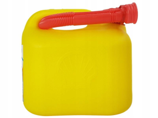 Kanister na benzín - 5L kanister - škrupina