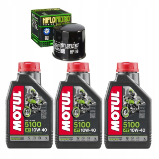Kawasaki KLV 1000 04-06 Olej+filter