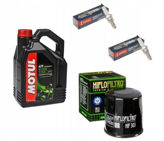 Kawasaki VN 800 VN800 Motul 4L + filter + sviečky