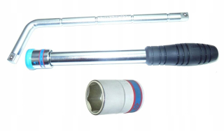 Kľúče na kolesá áut - King Tony Teleskopický kľúč pre 17 mm kolesá nastaviteľný