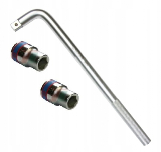 Kľúče na kolesá áut - Dodávka autobusu Key to Wheels 17 19 mm kráľ Tony