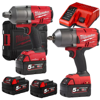 Rázový uťahovák - Impact Key 18V 3/4 2034nm 1/2 1898nm Milwaukee
