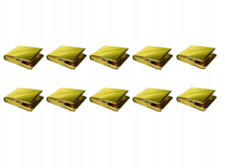 Zostava do autá - Termálna záchranná prikrývka Sada 10 ks 160x210cm dbautomotive