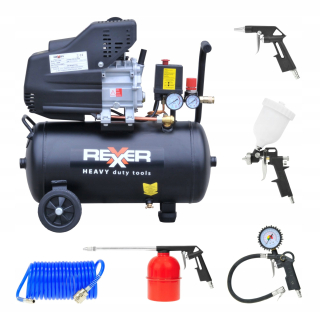 Kompresor - Ropný kompresor rexxer RH-13-600 24 l 8 bar