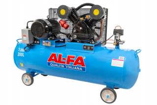 Kompresor - Ropný kompresor al-fa ALC200-2/400V 200 l 8 bar