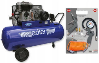 Kompresor - Ropný kompresor adrer ad 500-200-4t 200 l 10 bar