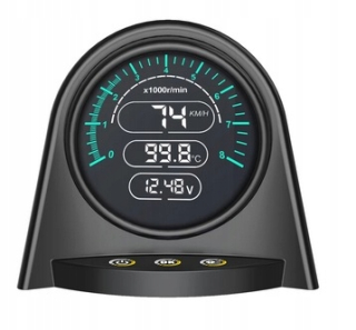 LCD počítač Autool X70 OBD2 LED LCD HUD