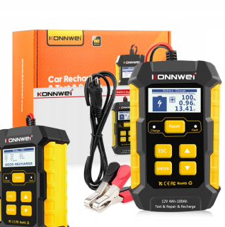 Klinový remeň kosačky - Konnwei KW510 Automatický 12V tester batérie