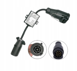 Zásuvka pre prívesný vozík - Bamper 13 Pin+Hook Modul pre Citroen C3 II