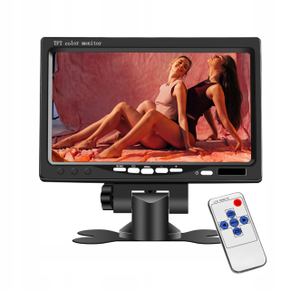 Cúvacie kamery - Reverzný monitor fotoaparátu 7 "TFT