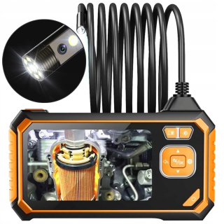 Profesionálna endoskopická kamera - Inšpekčná kamera duo endoskop 5m 7led 2xfull HD