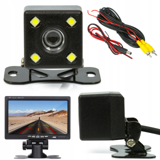 Cúvacie kamery - RCA LED IR Night Video Parking Camera