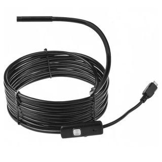 Endoskop 10m revízia fotoaparátu vodotesná LED USB